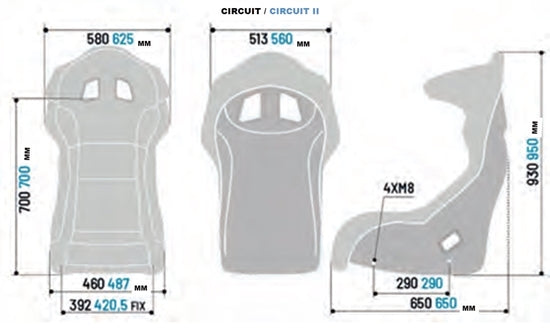 SPARCO RACING SEAT: CIRCUIT QRT (2019)