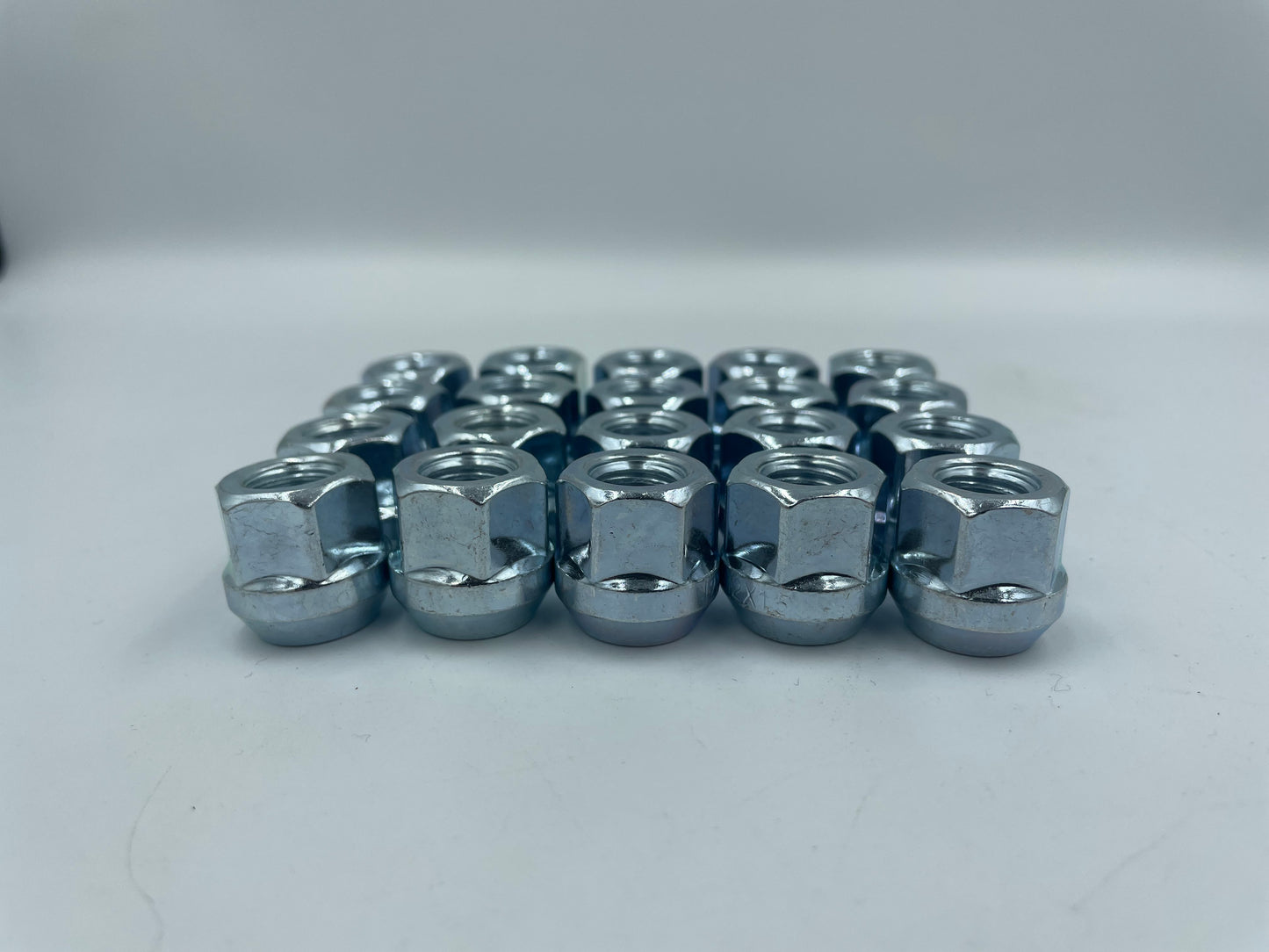 12x1.5 Chrome Open End Conical Seat Bulge Nut