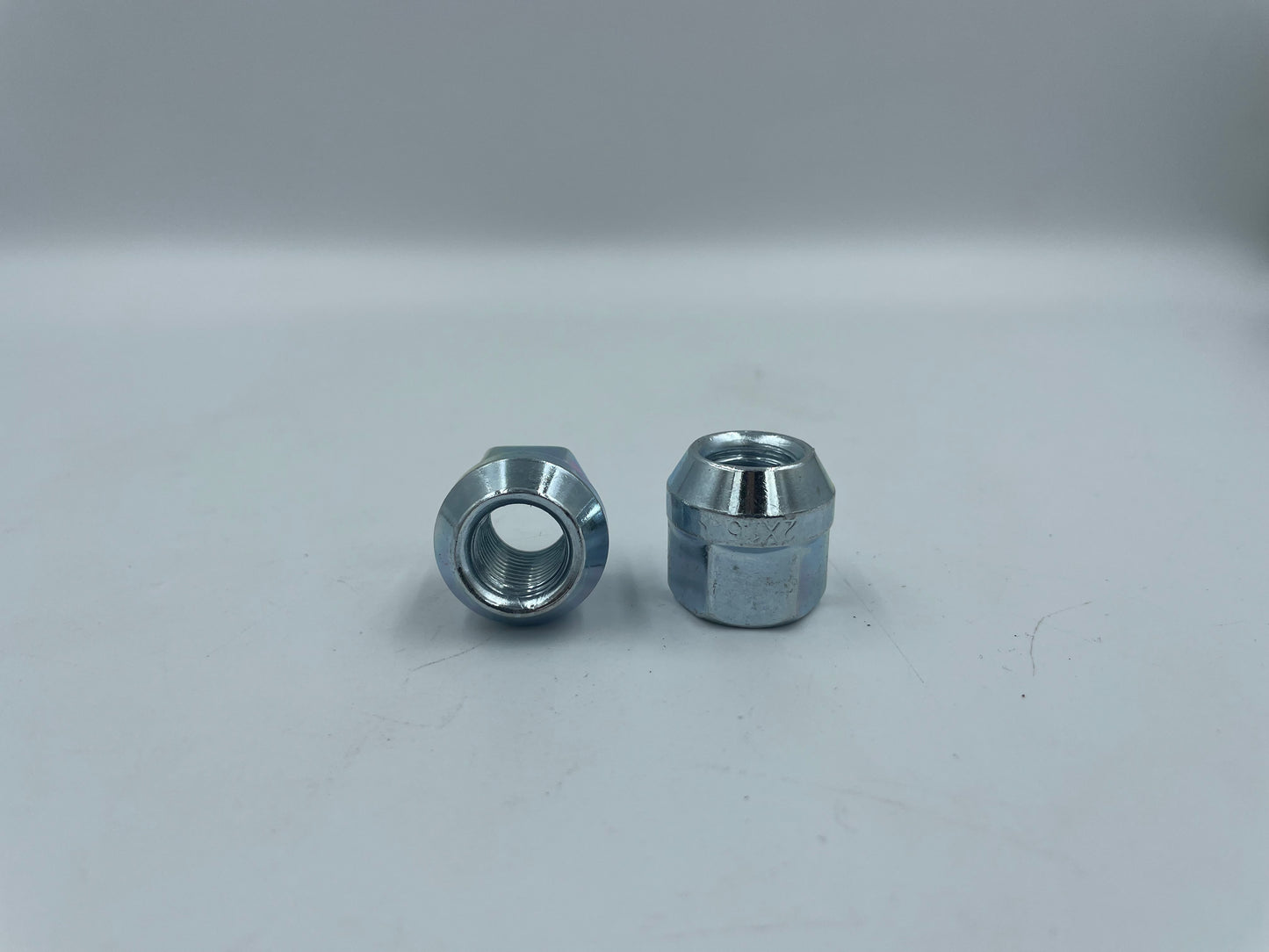 12x1.5 Chrome Open End Conical Seat Bulge Nut