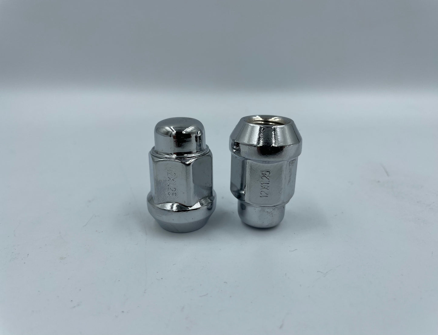 12x1.25 Acorn Conical Bulge chrome lug nut