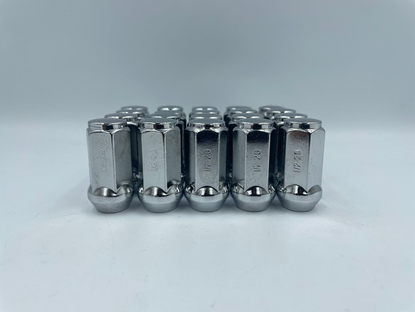 1/2-20 Long Lug Nut Chrome