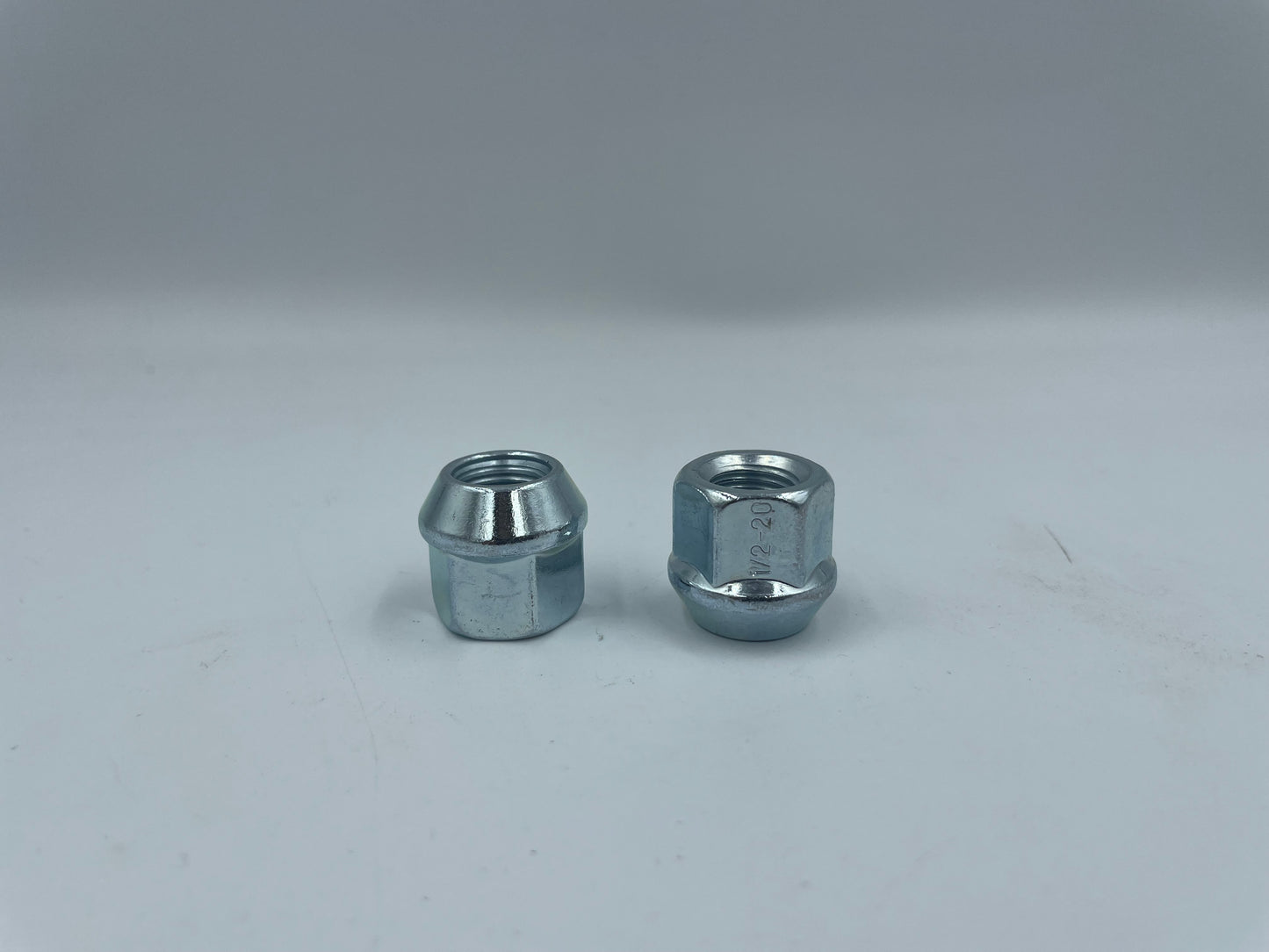 1/2-20 Open End Conical Seat Bulge Chrome