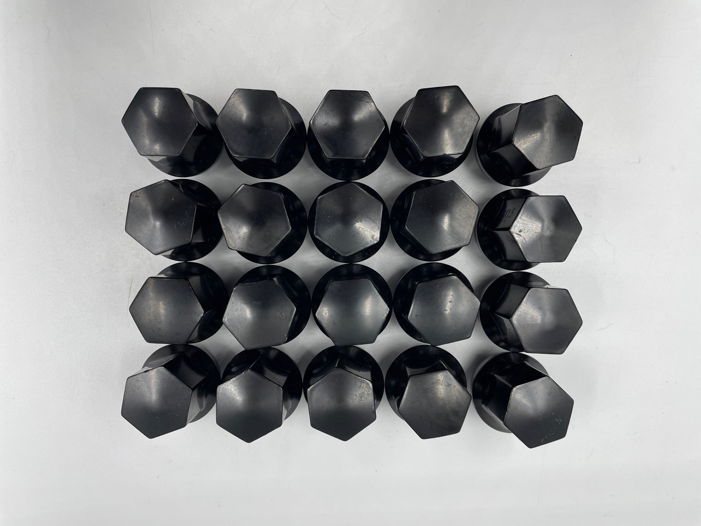 14x1.5 Black Hex Duplex Bulge Acorn